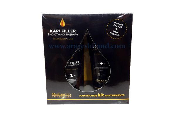 کیت کپس فیلر سالرم (شامپو+ماسک مو)