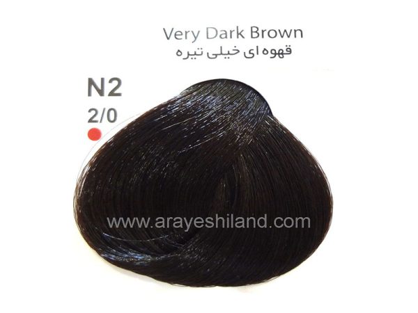 رنگ‌ موی طبیعی فورگرلز شماره 2.0 یا N2