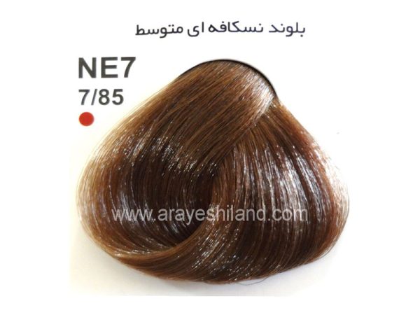 رنگ موی نسکافه ای فورگرلز شماره 7.85 یا NE7