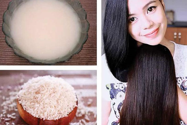 طرز تهیه آب برنج برای مو
